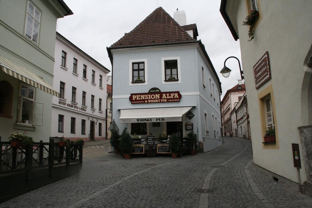 Pension Alfa & Whisky Pub Tabor Exterior photo